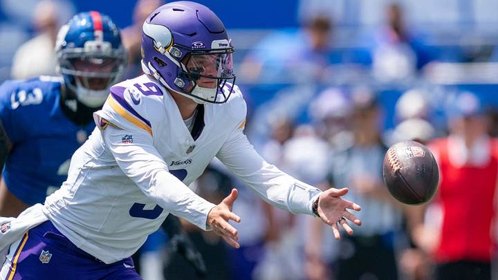 J.J. McCarthy will be facing a ton of pressure to lead by example in the Vikings' preseason finale. J.J. McCarthy will be facing a ton of pressure to lead by example in the Vikings' preseason finale.