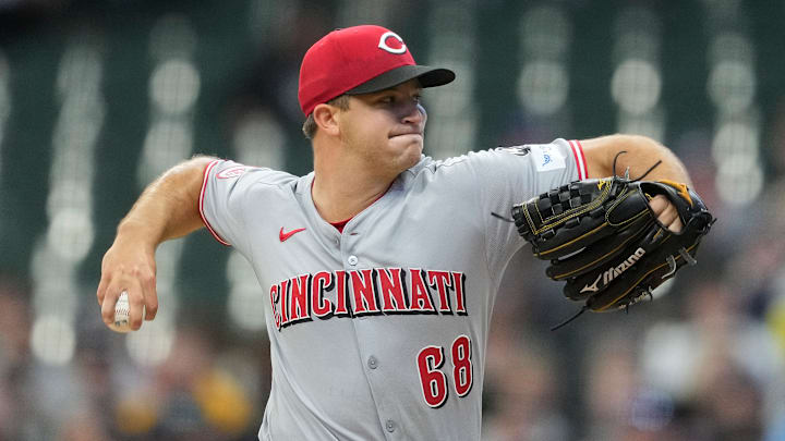 Cincinnati Reds pitcher Carson Spiers