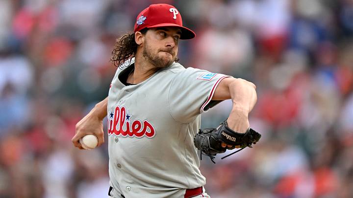 Aaron Nola and the Phillies are slight road underdogs in Miami.