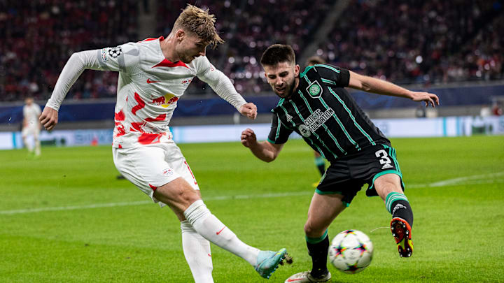 Timo Werner erwischte gegen Celtic Glasgow nicht seinen besten Tag.