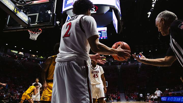 San Diego State Aztecs guard Chance Gladden (2).