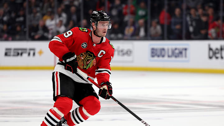 Jonathan Toews - Chicago Blackhawks v Los Angeles Kings