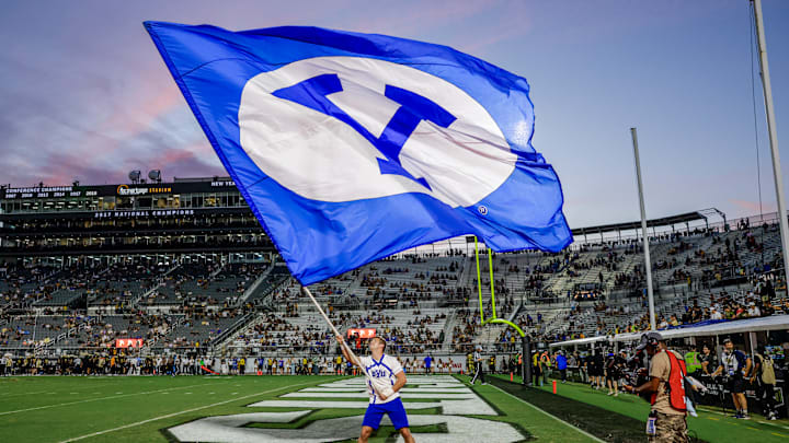 BYU celebrates win over UCF