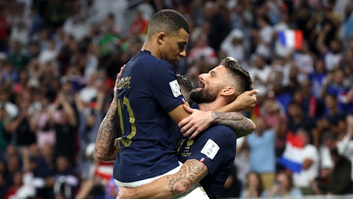 Olivier Giroud et Kylian Mbappé ont été décisifs face à la Pologne