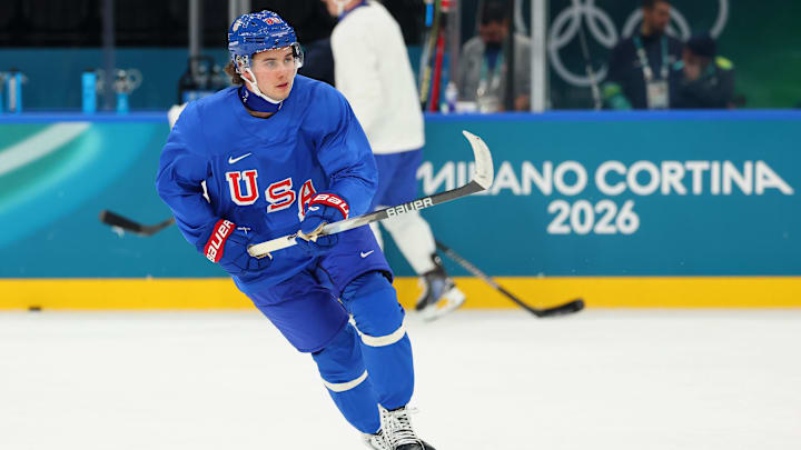 Team USA will play its first game of the Milan Cortina Olympics on Thursday against Latvia.