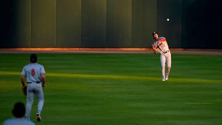 Fayetteville outfielder Kevin Alvarez Credit: Katie Goodale - Augusta Chronicle/USA TODAY NETWORK Fayetteville outfielder Kevin Alvarez Credit: Katie Goodale - Augusta Chronicle/USA TODAY NETWORK