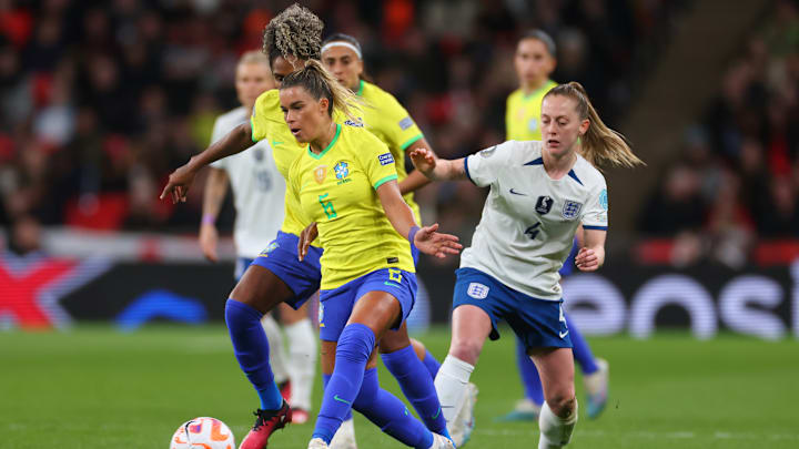 Inglaterra x Brasil se enfrentam em amistoso preparatório