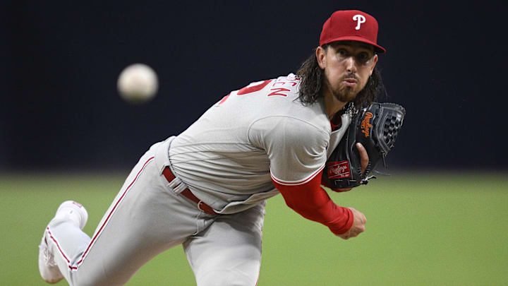 Sep 5, 2023; San Diego, California, USA; Philadelphia Phillies starting pitcher Michael Lorenzen