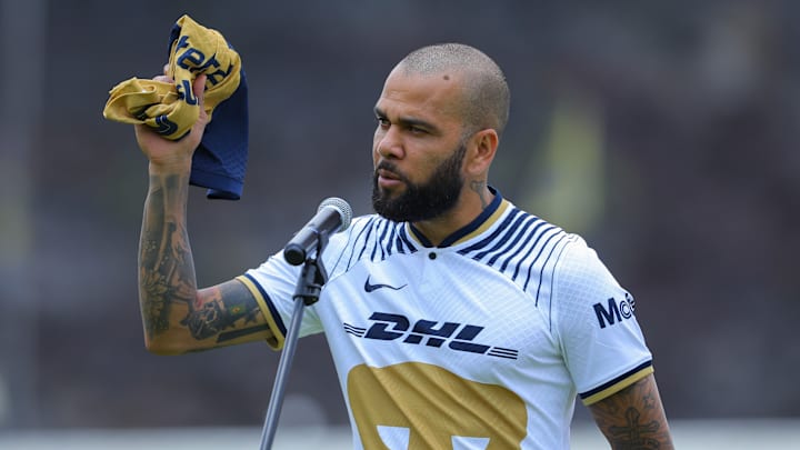 Pumas UNAM Unveils New Signing Dani Alves Pumas UNAM Unveils New Signing Dani Alves