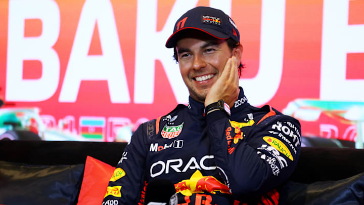 Pérez se quedó con la victoria en la carrera sprint en Baku