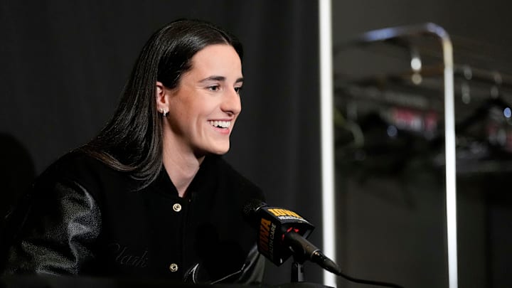 Caitlin Clark on Sunday, Feb. 2, 2025.