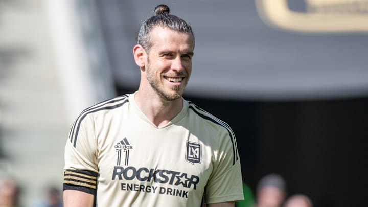 Gareth Bale played for LAFC during the 2022 MLS season Gareth Bale played for LAFC during the 2022 MLS season