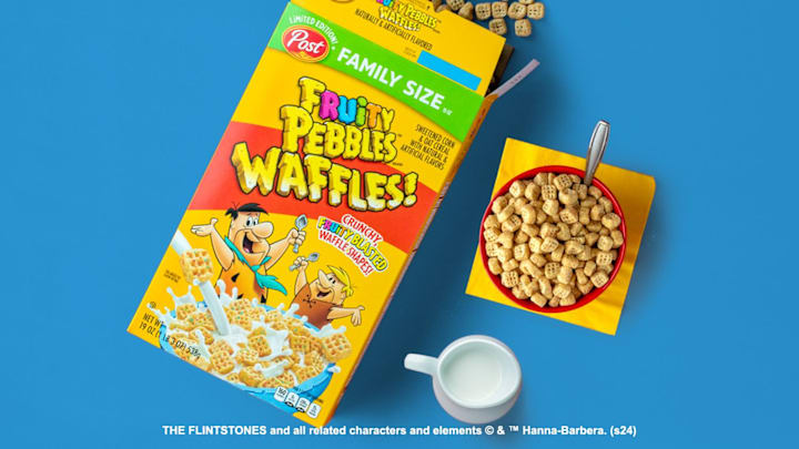 NEW PEBBLES Waffles Cereal & More from Post. Image Credit to Post. 