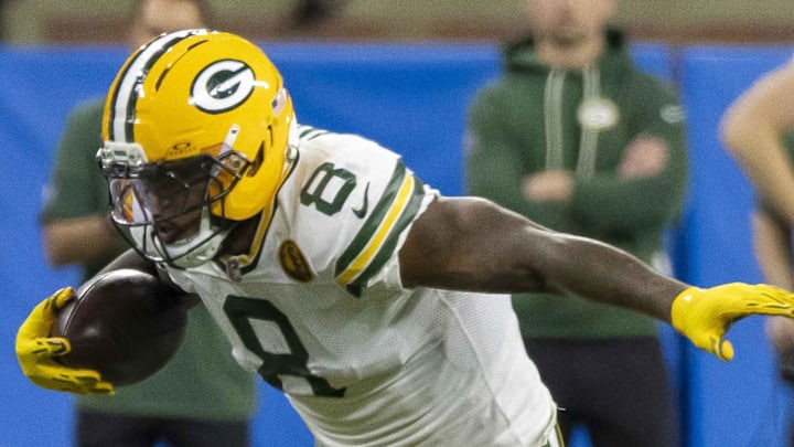 Green Bay Packers running back Josh Jacobs 