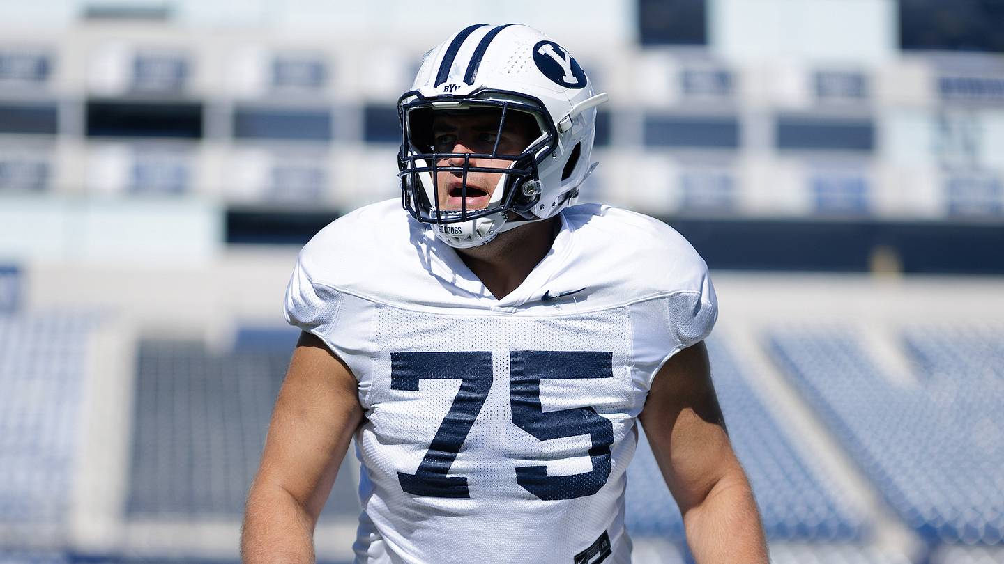 BYU Starting Right Tackle Andrew Gentry Removed from the Depth Chart