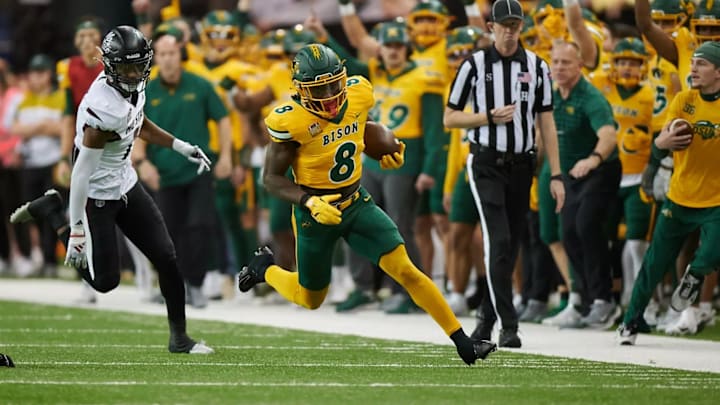 North Dakota State running back Barika Kpeenu North Dakota State running back Barika Kpeenu