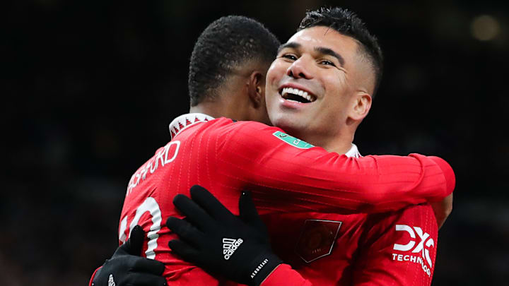 Casemiro is enjoying playing with Rashford