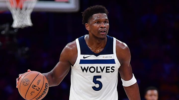 Minnesota Timberwolves guard Anthony Edwards.