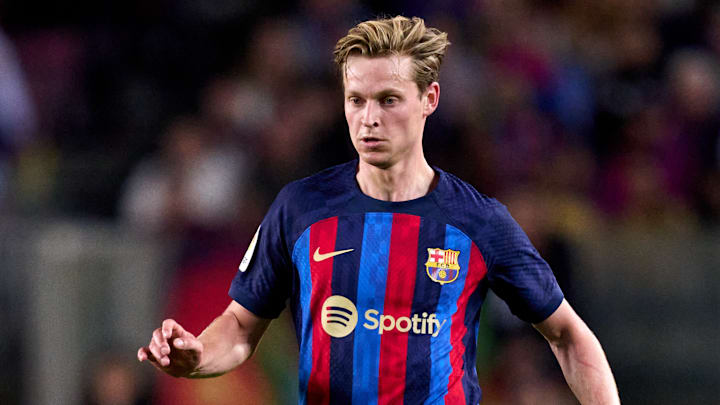 Frenkie De Jong con el FC Barcelona