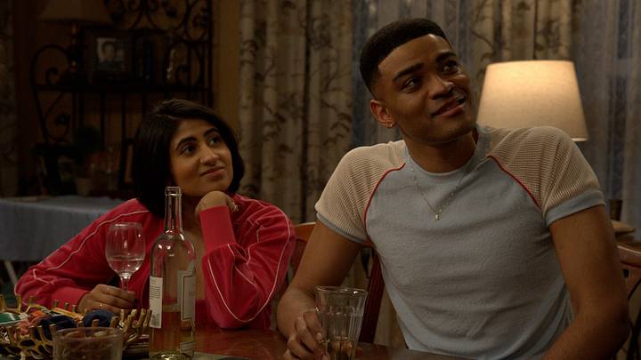FX's ADULTS -- “C Alert” -- Season 2, Episode 7 — Pictured (L-R): Amita Rao as Issa, Owen Thiele as Anton FX's ADULTS -- “C Alert” -- Season 2, Episode 7 — Pictured (L-R): Amita Rao as Issa, Owen Thiele as Anton