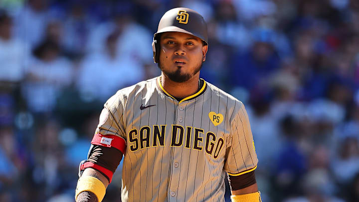 San Diego Padres infielder Luis Arraez