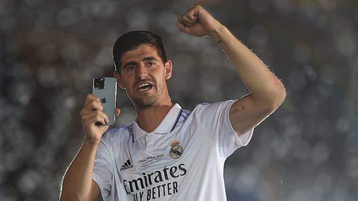 Courtois a un nouveau tatouage