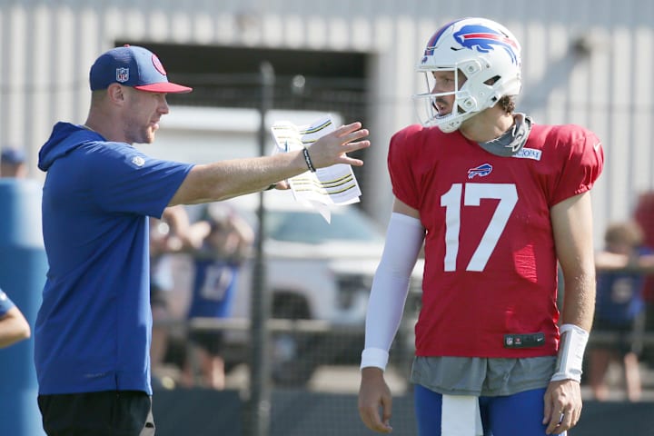 Joe Brady, Josh Allen