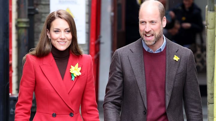 The Prince And Princess Of Wales Visit Pontypridd
