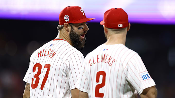 Philadelphia Phillies players Weston Wilson and Kody Clemens