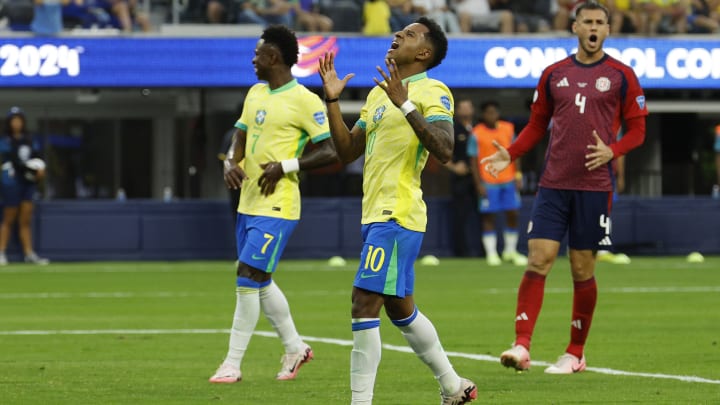 Brazil only managed a 0-0 draw against Costa Rica.