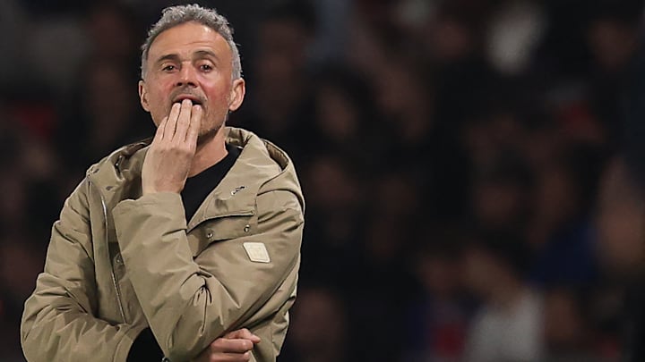 Luis Enrique, entraineur du PSG