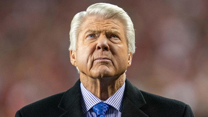 Former Miami Dolphins head coach Jimmy Johnson