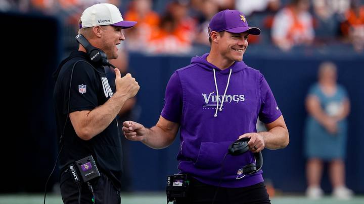Head coach Kevin O'Connell and the rest of the Vikings' staff are likely feeling good about their Week 1 outlook following Wednesday's injury updates. Head coach Kevin O'Connell and the rest of the Vikings' staff are likely feeling good about their Week 1 outlook following Wednesday's injury updates.