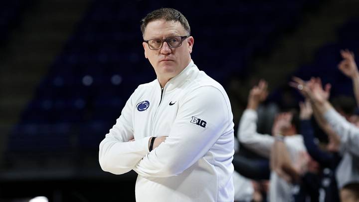 Penn State Nittany Lions head coach Mike Rhoades 