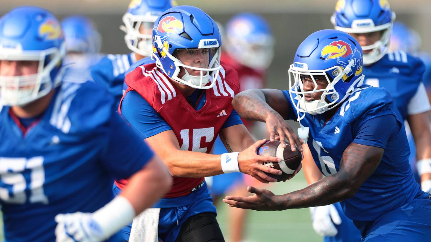 Cole Ballard, Isaiah Marshall Battle for Kansas Starting QB Job at Fall Camp