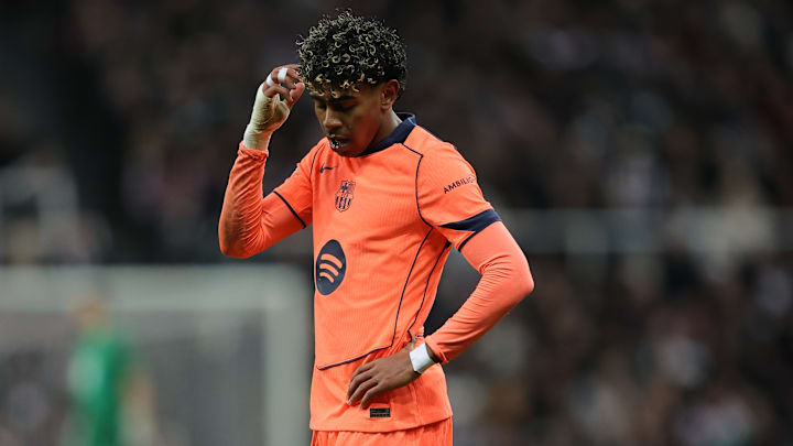 Lamine Yamal buteur mais pas vainqueur avec le FC Barcelone hier face à Newcastle