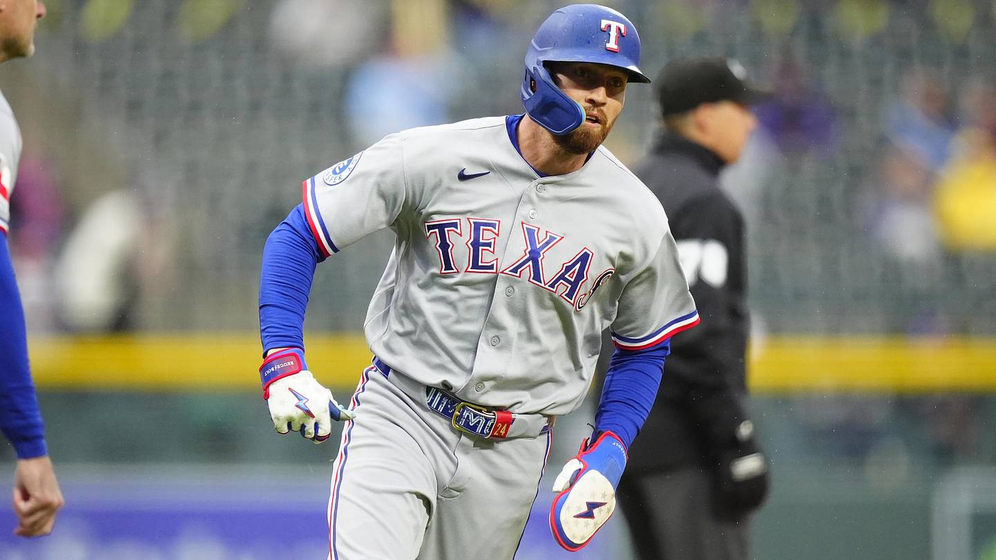 Rangers Live Score for AL West Division Showdown vs Angels on Sunday