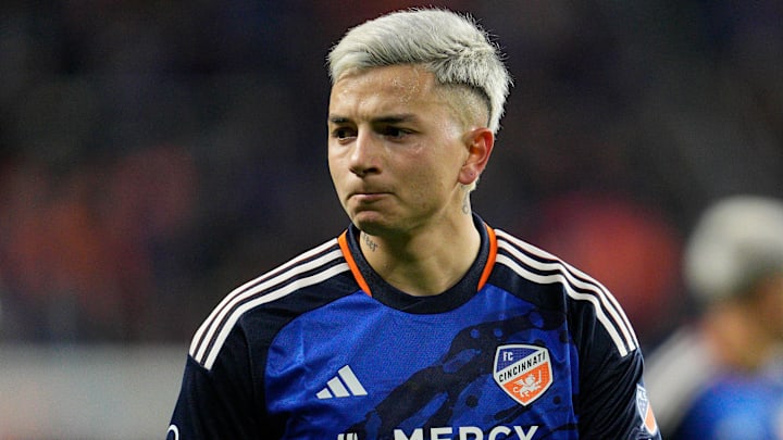 El mediocampista argentino Álvaro Barreal, del FC Cincinnati, es seguido de cerca por el RC Lens de Francia.