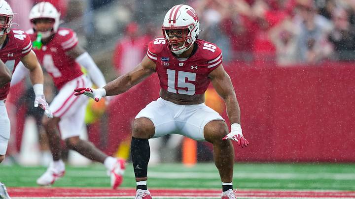Wisconsin Badgers linebacker Sebastian Cheeks. Wisconsin Badgers linebacker Sebastian Cheeks.