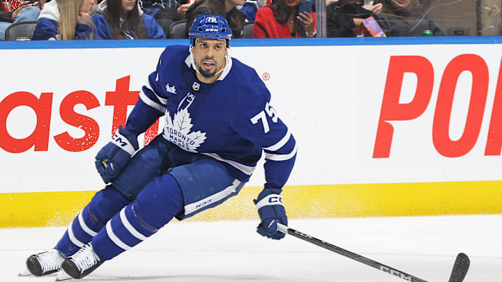 Toronto Maple Leafs dumped the final year of Ryan Reaves' contract on the San Jose Sharks in a late-night trade.