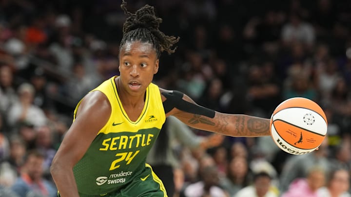 Seattle Storm guard Jewell Loyd.