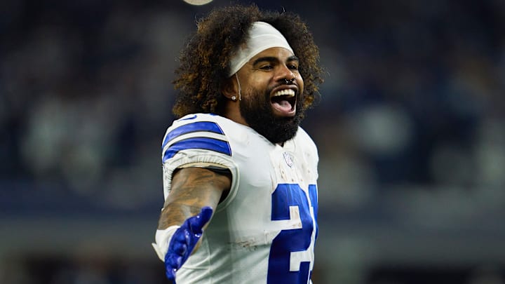 Ezekiel Elliott jugó siete temporadas con los Dallas Cowboys, hasta que fue cortado el 4 de marzo del 2023