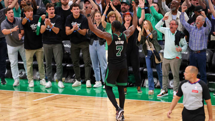 Boston Celtics guard Jaylen Brown.