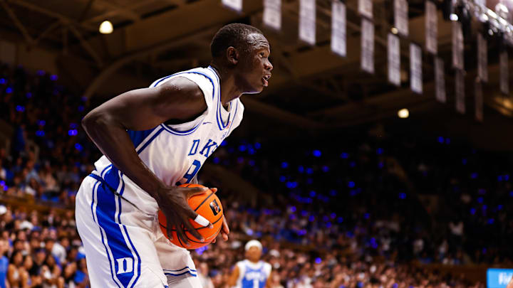 Duke basketball center Khaman Maluach