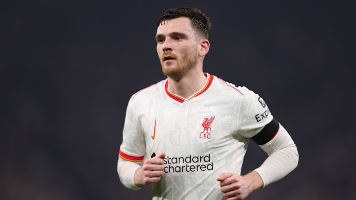 Liverpool stalwart Andrew Robertson is getting older
