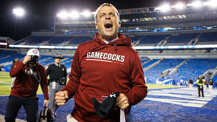 South Carolina football coach Shane Beamer