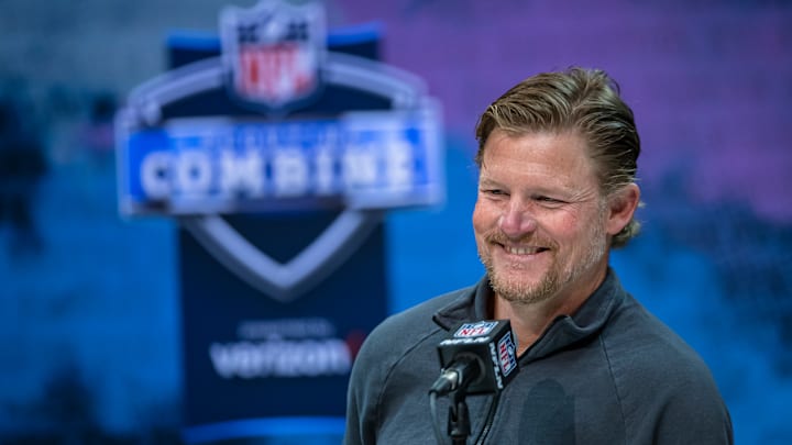 NFL Combine - LA Rams GM Les Snead