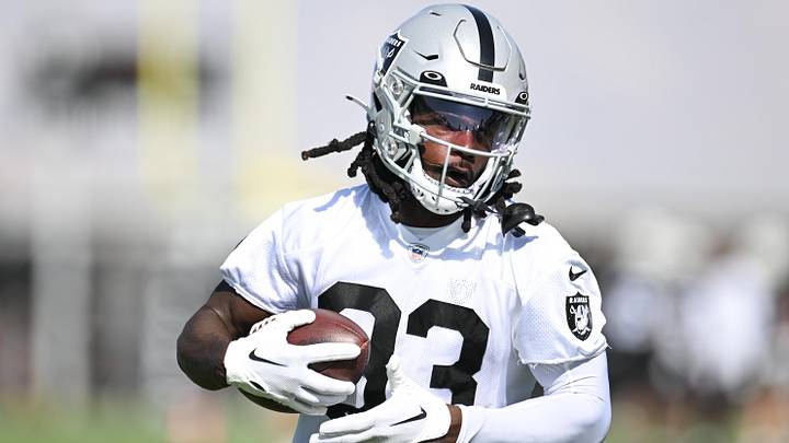Las Vegas Raiders wide receiver Kristian Wilkerson.