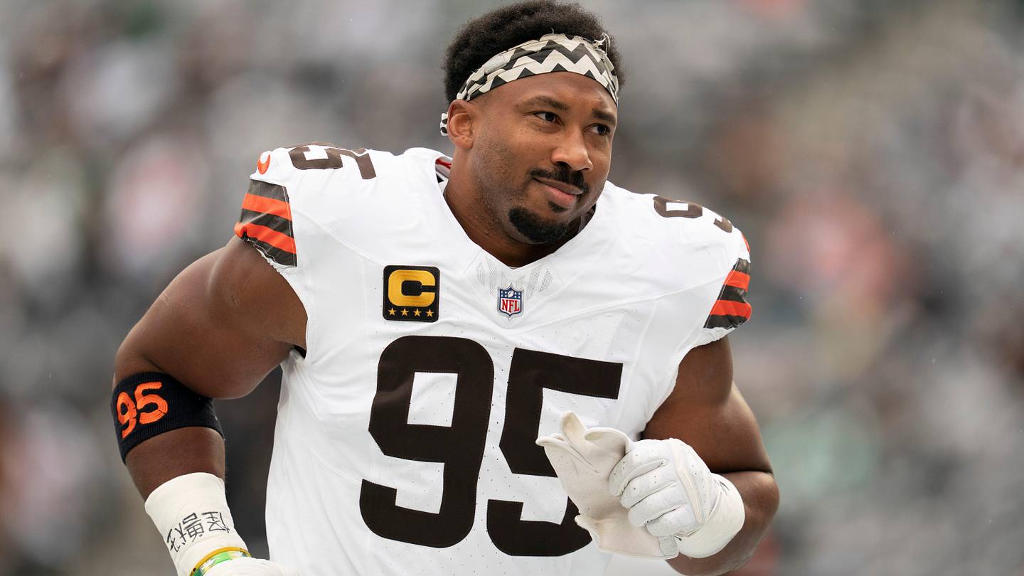 Biggest winner of Rams' Myles Garrett blockbuster couldn't be clearer