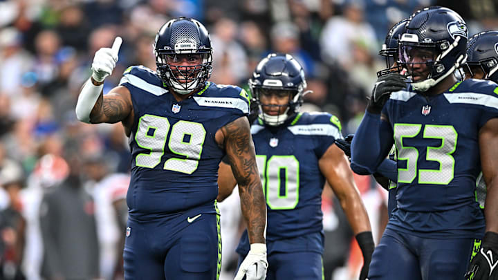 Leonard Williams of the Seattle Seahawks